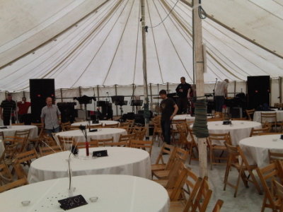 Setting up